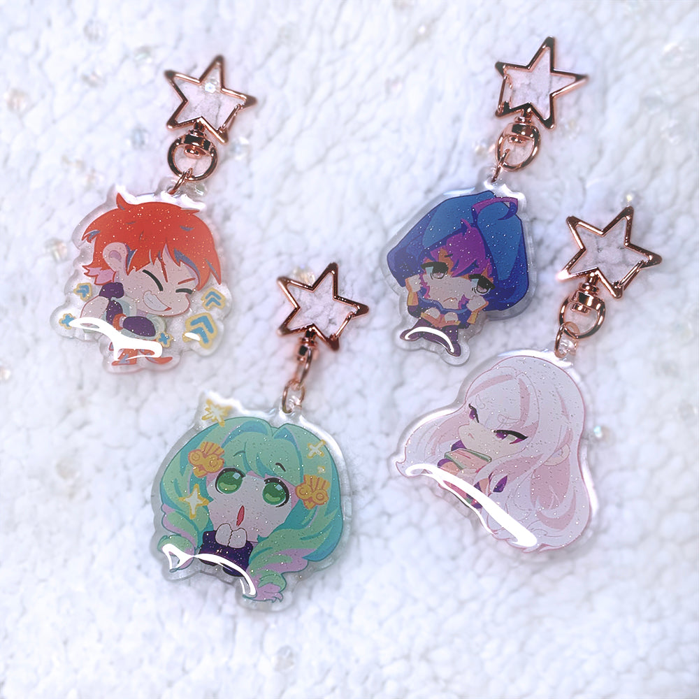 (FE3H) Academy Girls 2" Acrylic Charm