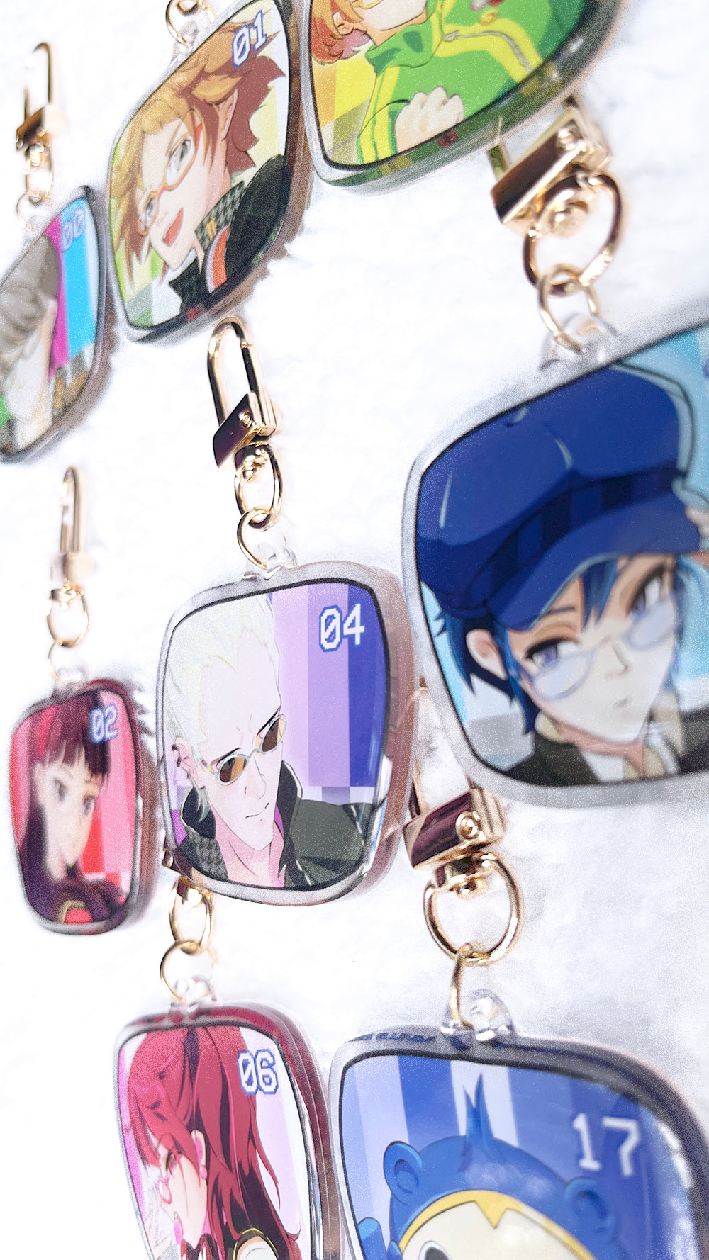 Investigation Team 2" Epoxy Charms