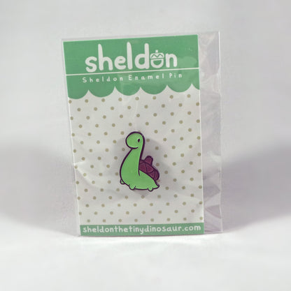 Sheldon Enamel Pin