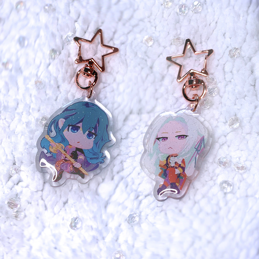 (FE3H) Academy Girls 2" Acrylic Charm