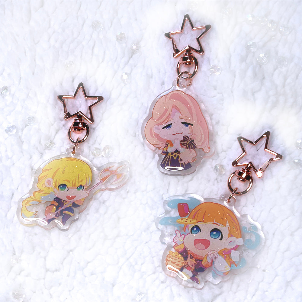 (FE3H) Academy Girls 2" Acrylic Charm