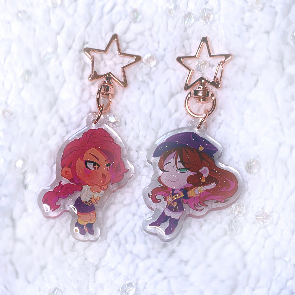 (FE3H) Academy Girls 2" Acrylic Charm