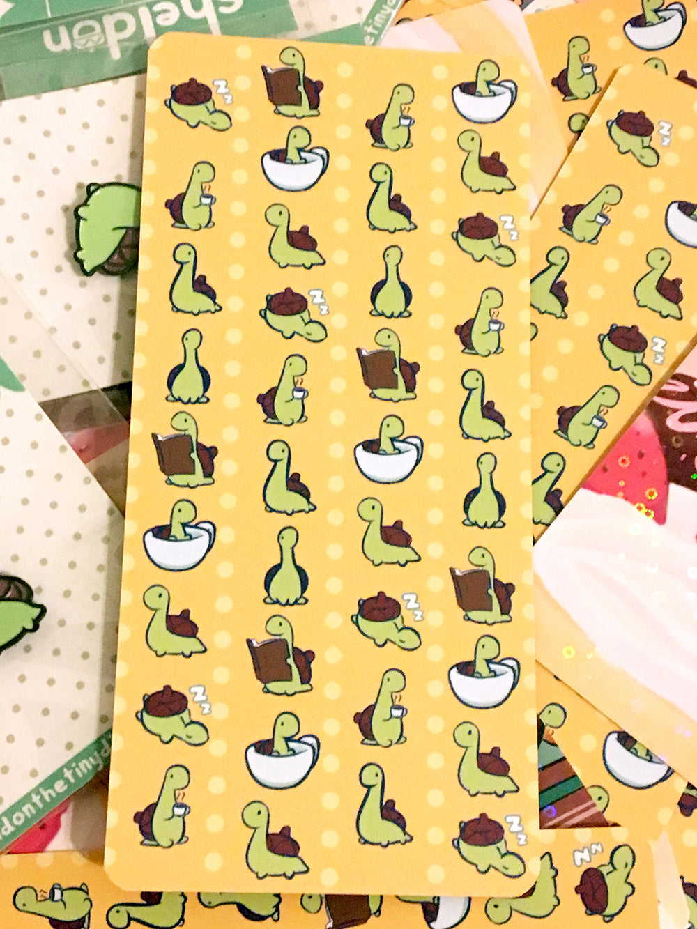 Sheldon Cake Bookmark