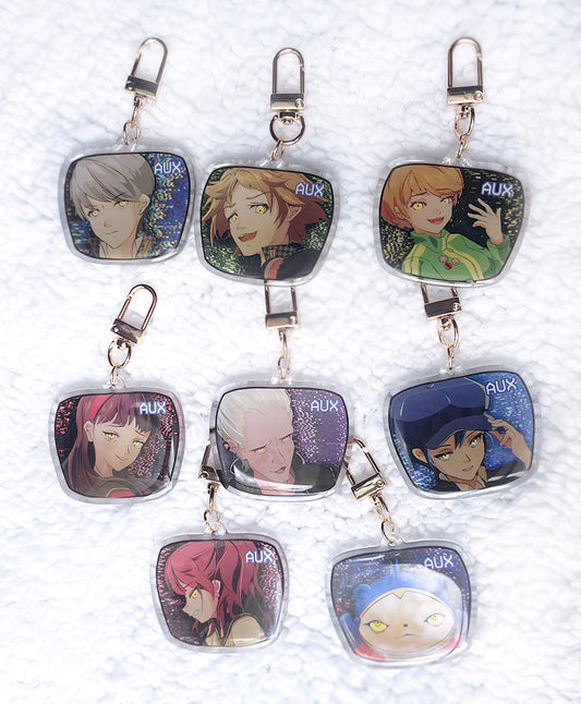 Investigation Team 2" Epoxy Charms