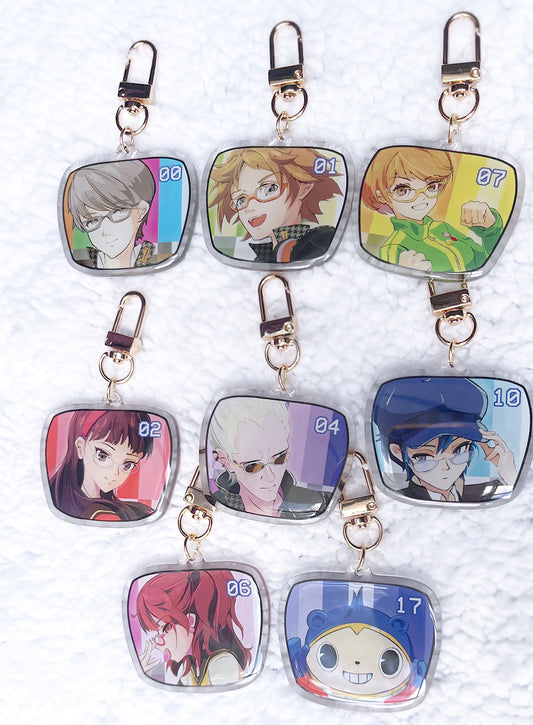 Investigation Team 2" Epoxy Charms