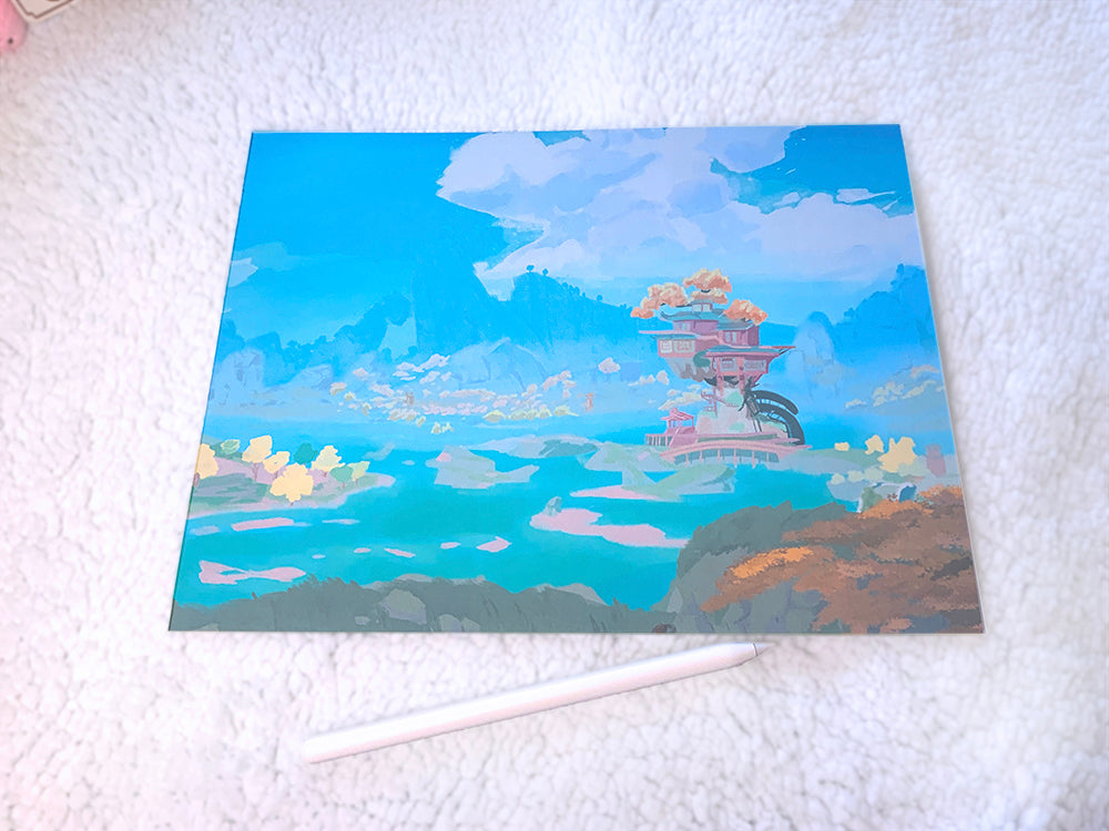 Wangshu Print 8.5" x 11"